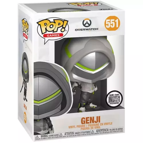 Funko Pop! Genji #551 Overwatch Games Vinyl Figure Box