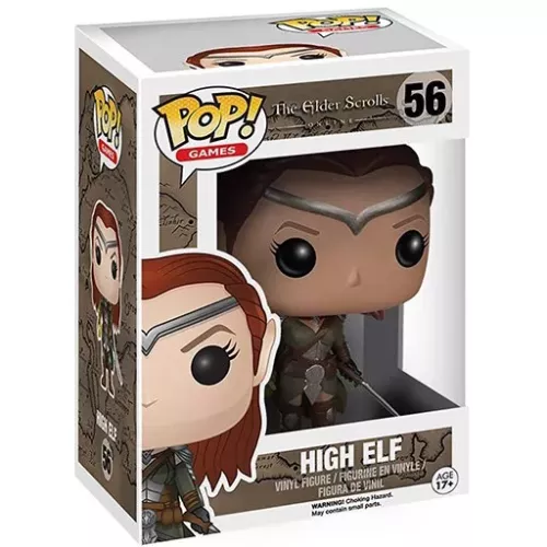 Funko Pop! High Elf #56 The Elder Scrolls Online Games Box