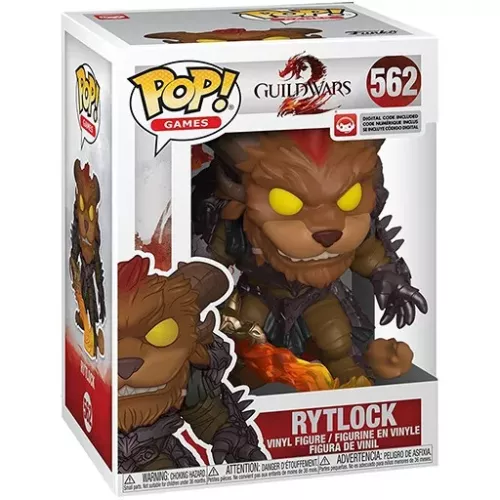 Funko Pop! Rytlock #562 Guild Wars 2 Games Vinyl Figure Box