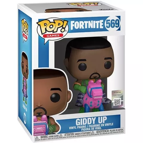 Funko Pop! Giddy Up #569 Fortnite Games Vinyl Figure Box