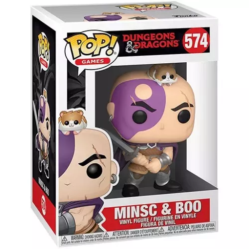 Funko Pop! Minsc & Boo #574 Dungeons & Dragons Games Box