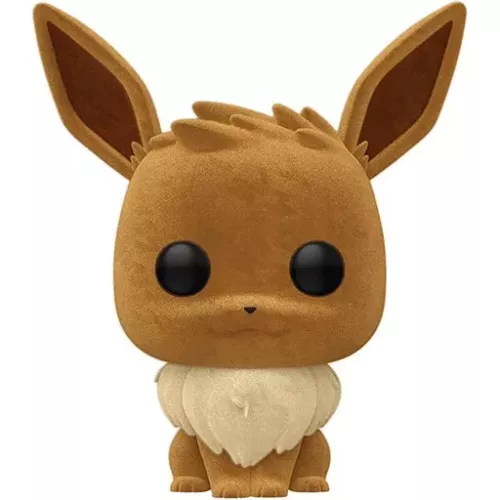 Funko Pop! Eevee #577 Flocked Pokémon Games Vinyl Figure