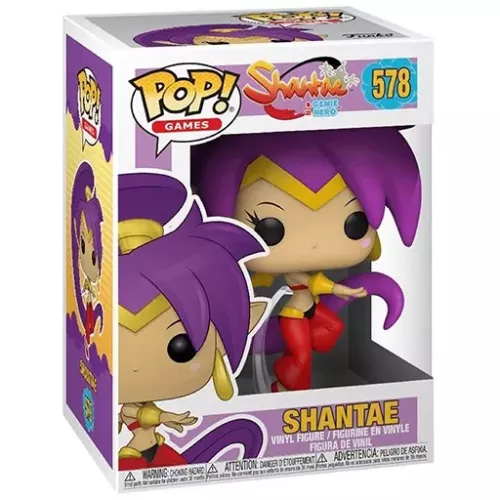 Funko Pop! Shantae #578 Shantae 1/2 Genie Hero Games Box