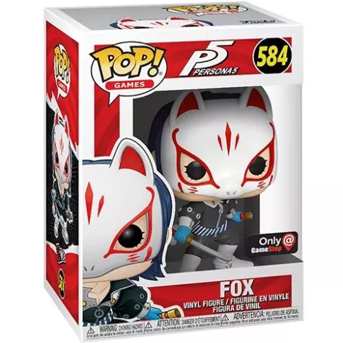 Funko Pop! Fox #584 Persona 5 Games Vinyl Figure Box