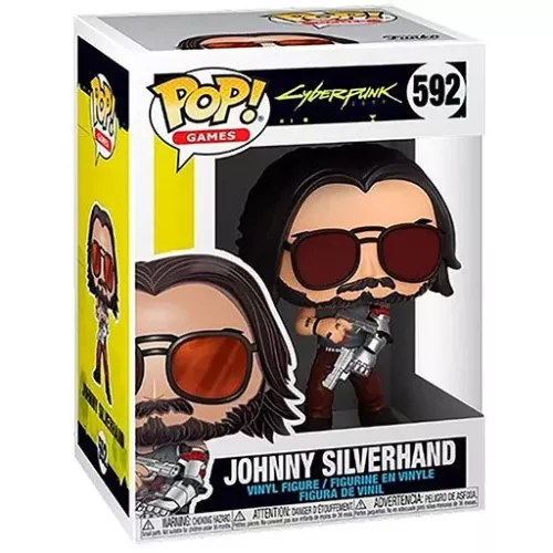 Funko Pop! Johnny Silverhand #592 Cyberpunk 2077 Games Box
