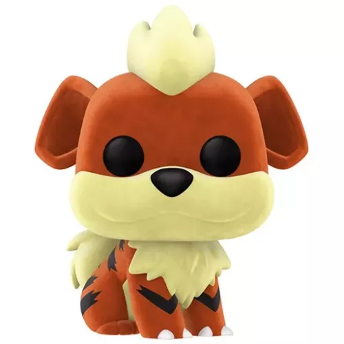 Funko Pop! Growlithe #597 Flocked Pokémon Games Vinyl Figure