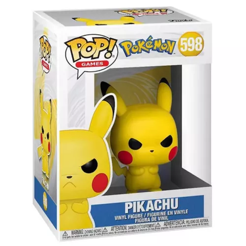 Funko Pop! Pikachu #598 Grumpy Pokémon Games Vinyl Figure Box
