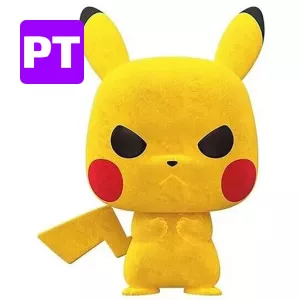 Pikachu Grumpy Flocked  #598 Funko POP! Vinyl Figure Pokémon