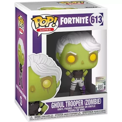 Funko Pop! Ghoul Trooper (Zombie) #613 Fortnite Games Box
