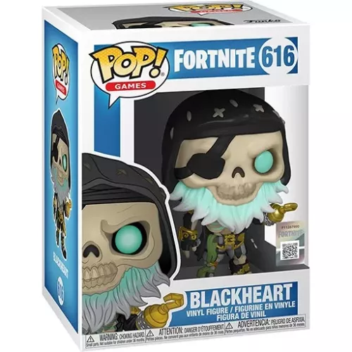 Funko Pop! Blackheart #616 Fortnite Games Vinyl Figure Box
