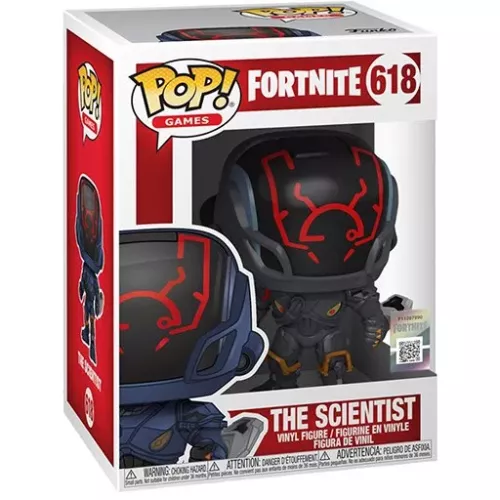 Funko Pop! The Scientist #618 Fortnite Games Vinyl Figure Box