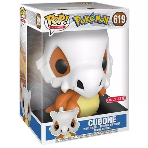 Funko Pop! Cubone #619 10 Inch Pokémon Games Vinyl Figure Box