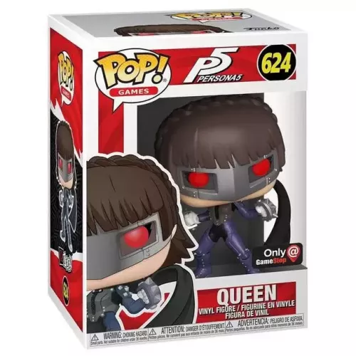 Funko Pop! Queen #624 Metallic Persona 5 Games Vinyl Figure Box
