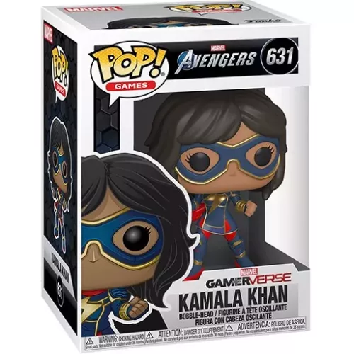 Funko Pop! Kamala Khan #631 Marvel Avengers Vinyl Figure Box