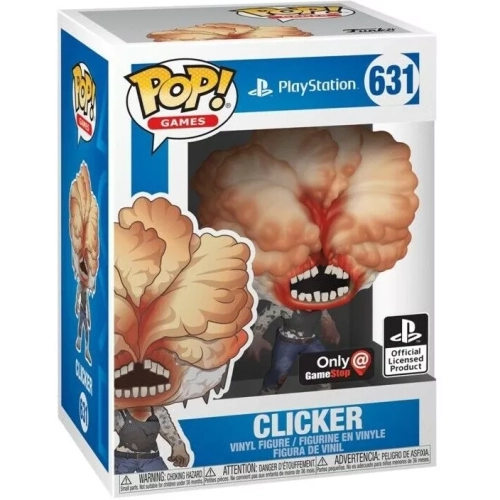 Funko Pop! Clicker #631 PlayStation Games Vinyl Figure Box