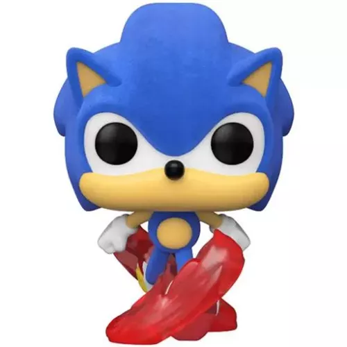 Funko Pop! Classic Sonic #632 Flocked Sonic the Hedgehog