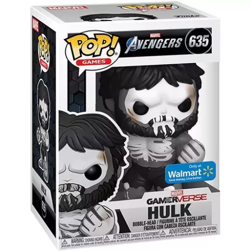 Funko Pop! Hulk #635 Skeleton Marvel Avengers Vinyl Figure Box