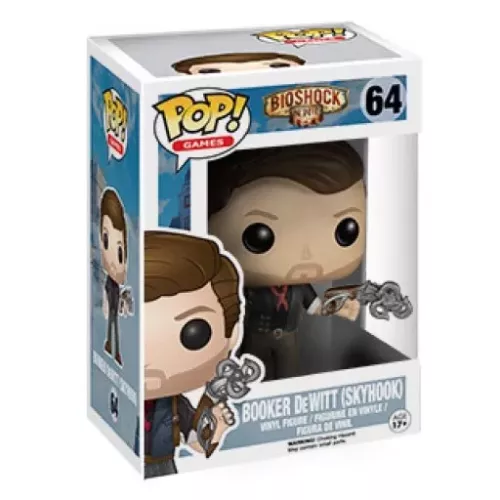 Funko Pop! Booker DeWitt (Skyhook) #64 BioShock Infinite Box