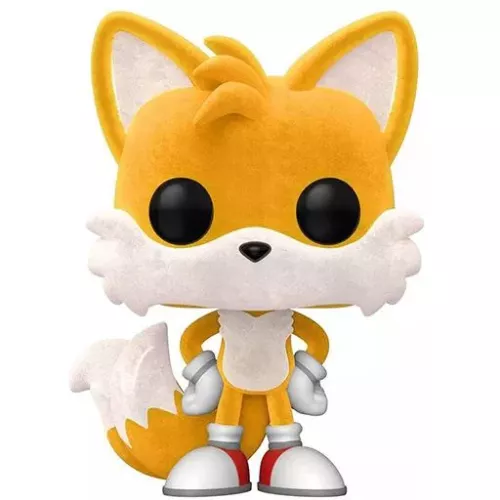 Funko Pop! Tails #641 Flocked Sonic the Hedgehog Games