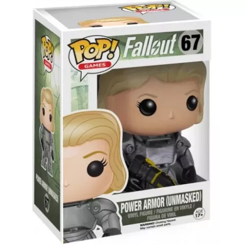 Funko Pop! Power Armor (Unmasked) #67 Female Fallout Box