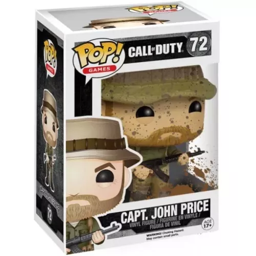 Funko Pop! Capt. John Price #72 Muddy Call of Duty Box