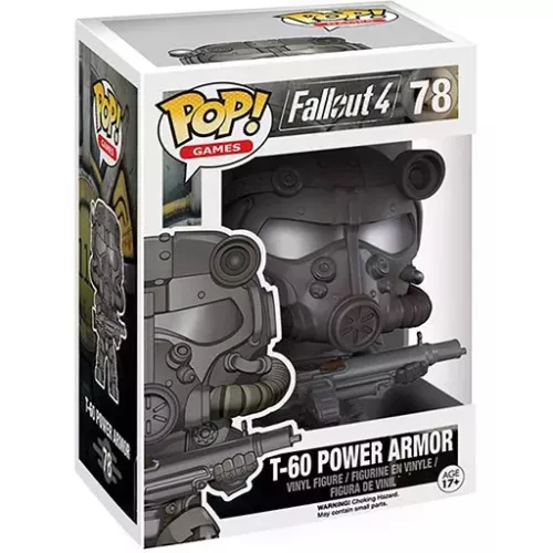 Funko Pop! T-60 Power Armor #78 Fallout 4 Games Vinyl Figure Box