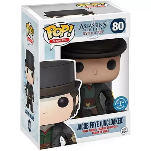 Funko Pop! Jacob Frye (Uncloaked) #80 Assassin's Creed Syndicate Box