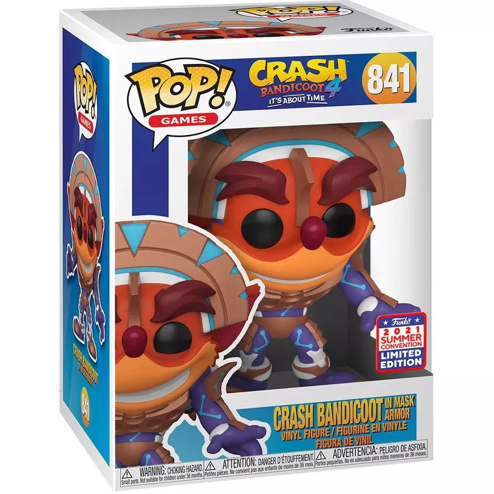 Crash Bandicoot in Mask Armor Box
