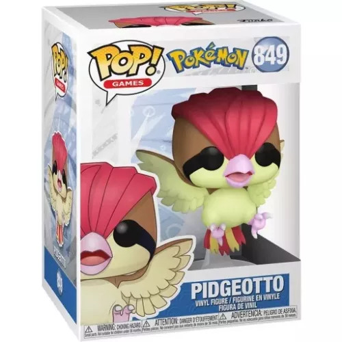 Funko Pop! Pidgeotto #849 Pokémon Games Vinyl Figure Box