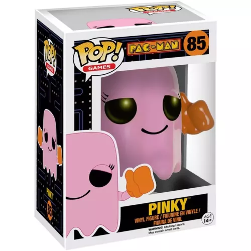 Funko Pop! Pinky #85 Pac-Man Games Vinyl Figure Box