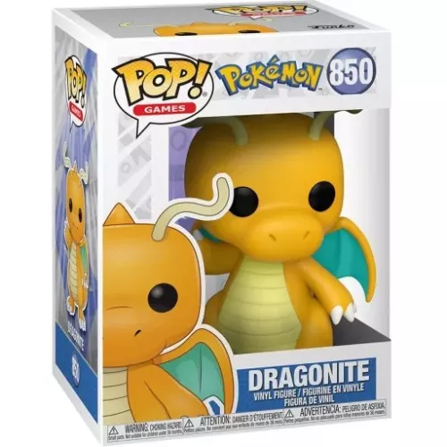 Funko Pop! Dragonite #850 Pokémon Games Vinyl Figure Box