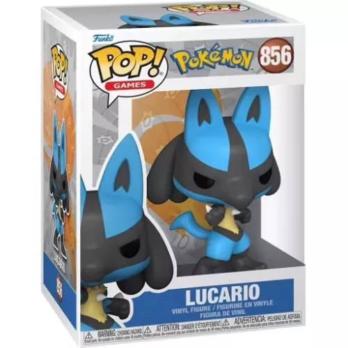 Funko Pop! Lucario #856 Pokémon Games Vinyl Figure Box