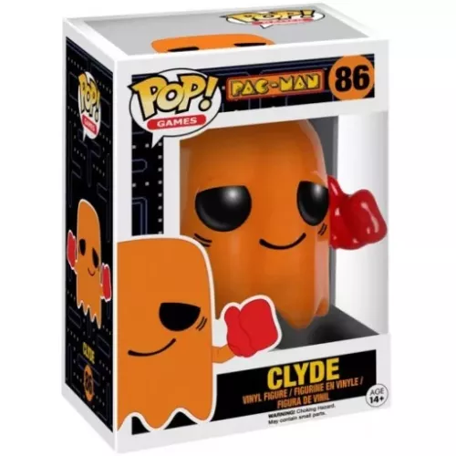 Funko Pop! Clyde #86 Pac-Man Games Vinyl Figure Box