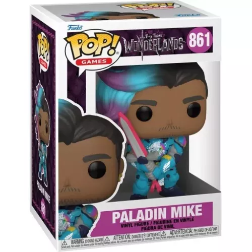 Funko Pop! Paladin Mike #861 Tiny Tina's Wonderlands Box
