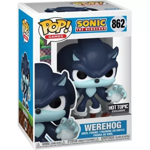 Funko Pop! Werehog #862 Sonic the Hedgehog Games Vinyl Figure Box