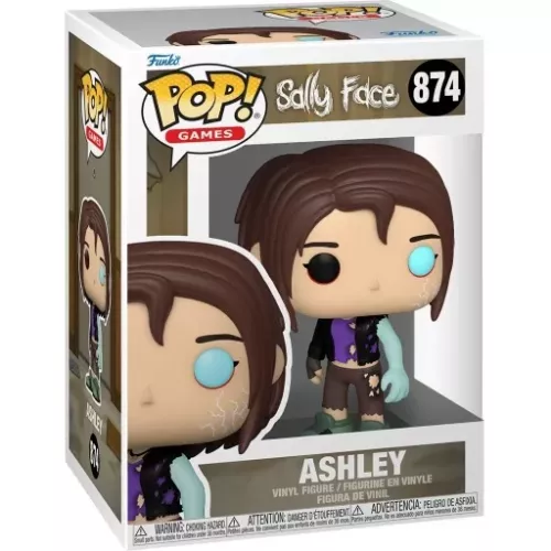 Funko Pop! Ashley #874 Sally Face Games Vinyl Figure Box