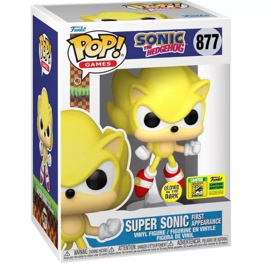 Super Sonic First Appearance Box