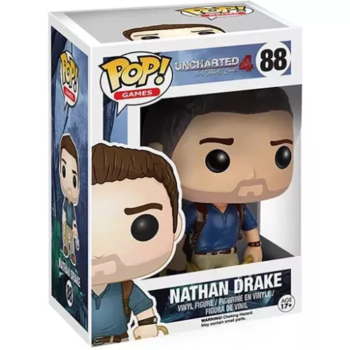 Funko Pop! Nathan Drake #88 Uncharted 4 A Thief's End Box