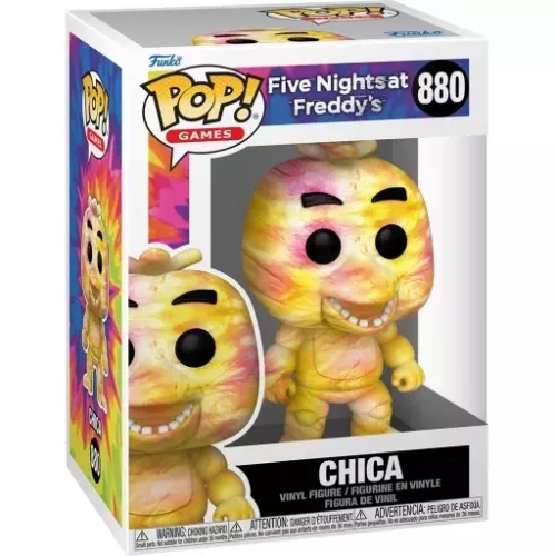 Funko Pop! Chica #880 Tie & Dye Five Nights at Freddy's Box