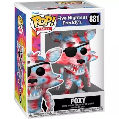 Funko Pop! Foxy #881 Tie & Dye Five Nights at Freddy's Box