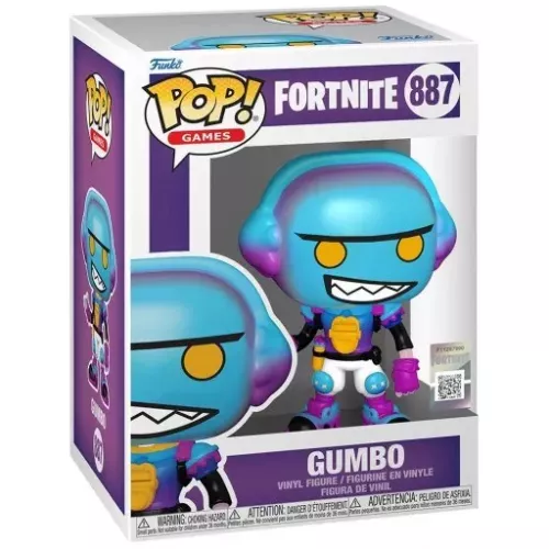 Funko Pop! Gumbo #887 Fortnite Games Vinyl Figure Box