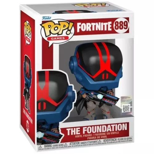 Funko Pop! The Foundation #889 Fortnite Games Vinyl Figure Box