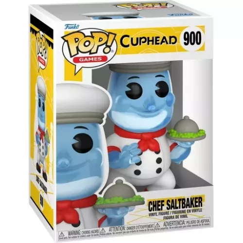 Funko Pop! Chef Saltbaker #900 Cuphead Games Vinyl Figure Box