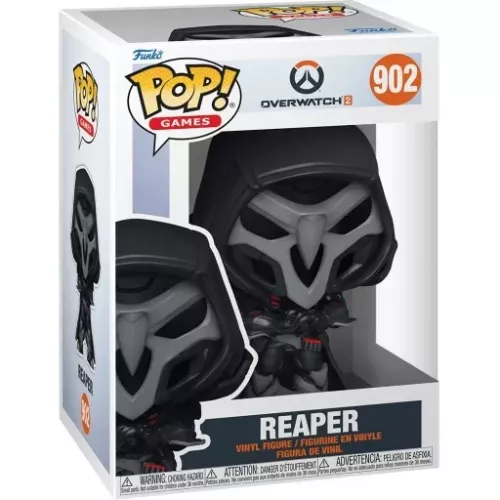 Funko Pop! Reaper #902 Overwatch 2 Games Vinyl Figure Box