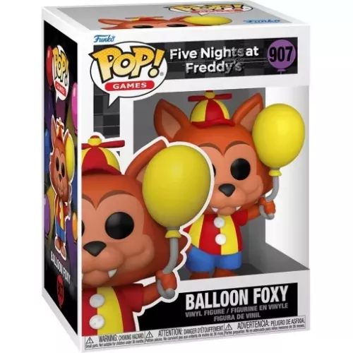 Funko Pop! Balloon Foxy #907 Five Nights at Freddy's Box