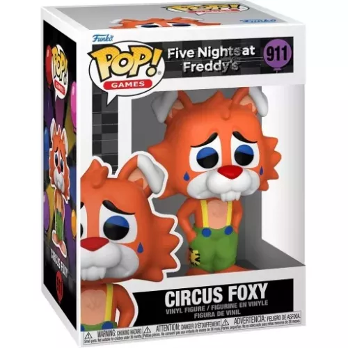 Funko Pop! Circus Foxy #911 Five Nights at Freddy's Box