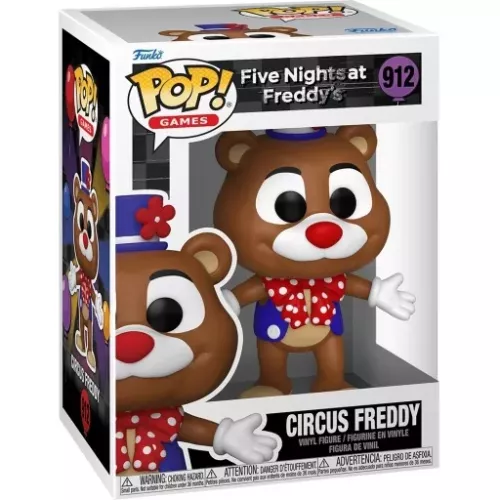 Funko Pop! Circus Freddy #912 Five Nights at Freddy's Box