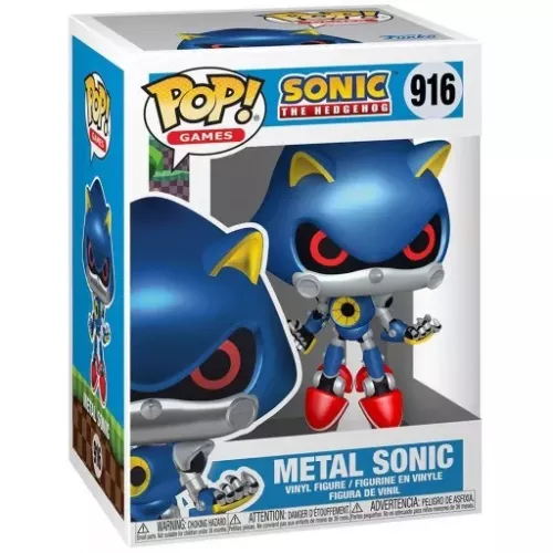 Funko Pop! Metal Sonic #916 Sonic the Hedgehog Games Box