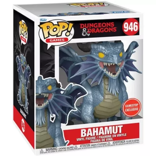 Funko Pop! Bahamut #946 6 Inch Dungeons & Dragons Box