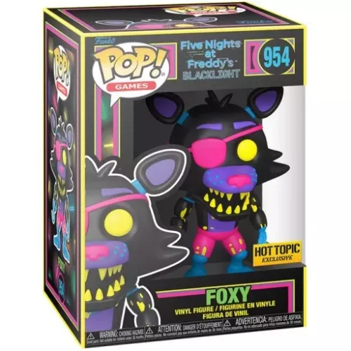 Funko Pop! Foxy #954 Blacklight Five Nights at Freddy's Blacklight Box
